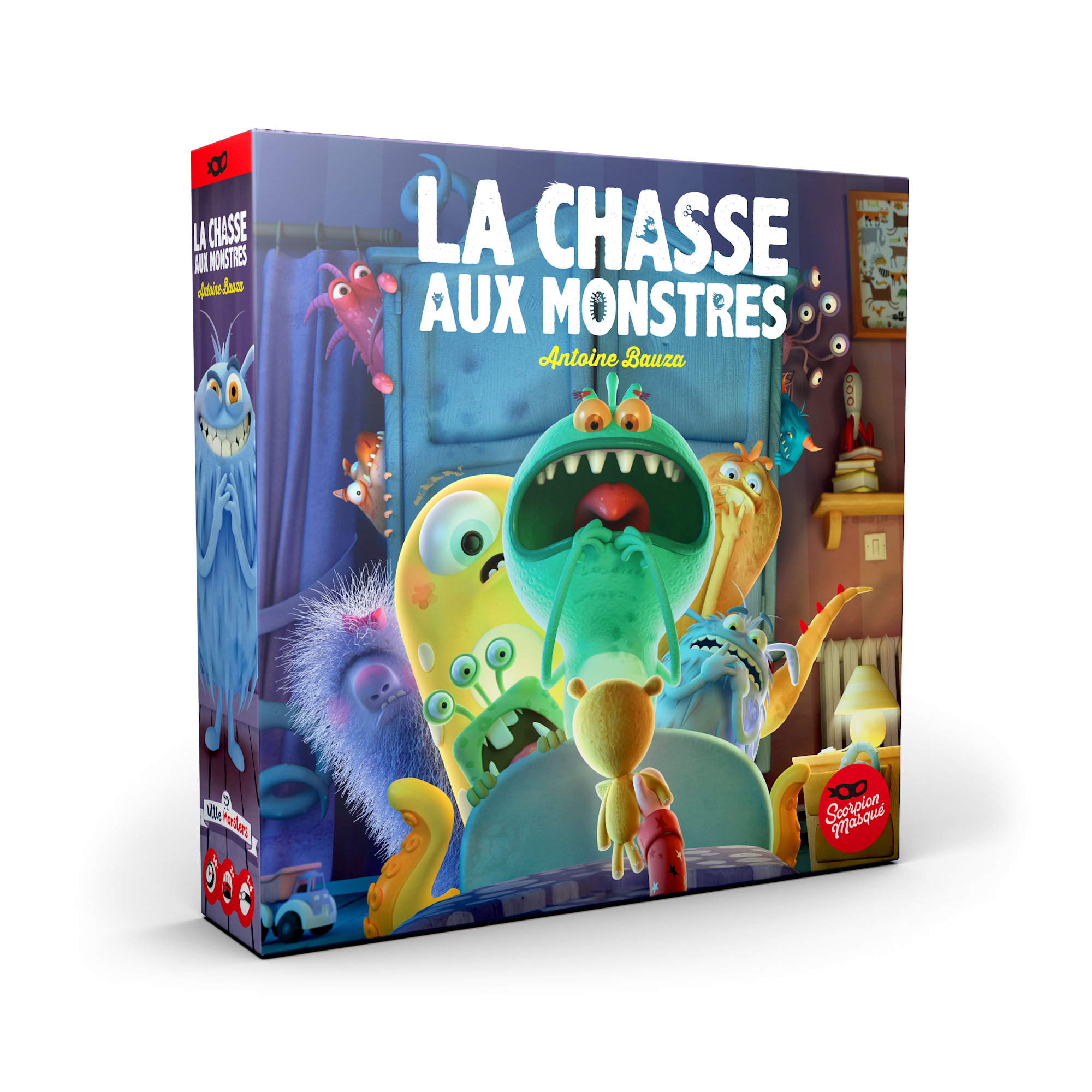 Jeu de société La chasse aux monstres Multicolore