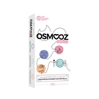 Jeu de discussion Osmooz défis à 2 Multicolore