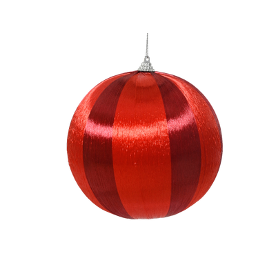 Décoration à suspendre Boule mousse Rouge