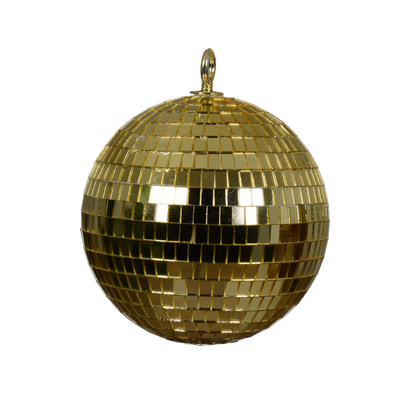 Décoration à suspendre Boule à facette Or