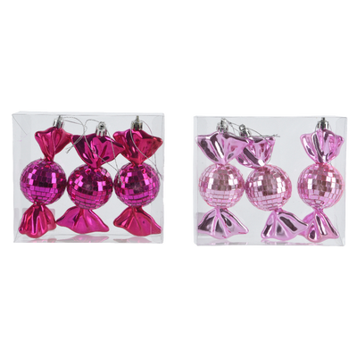 Décoration à suspendre Bonbons Rose