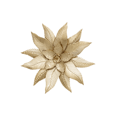 Déco murale métal Amandine Or