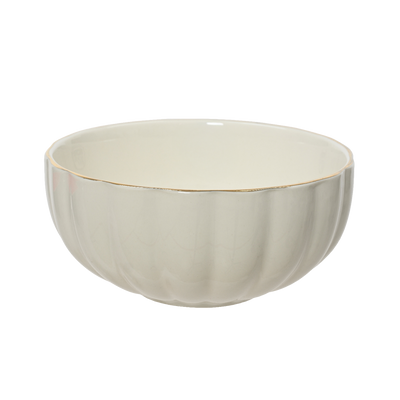 Bol Corolle Blanc, or