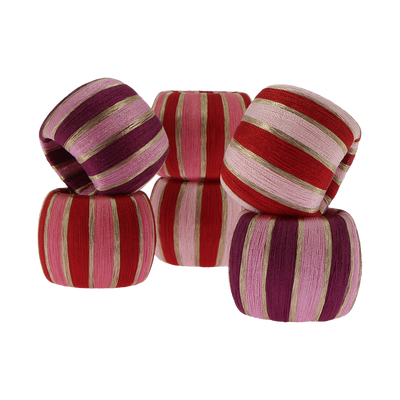 Rond de serviette Festif Multicolore