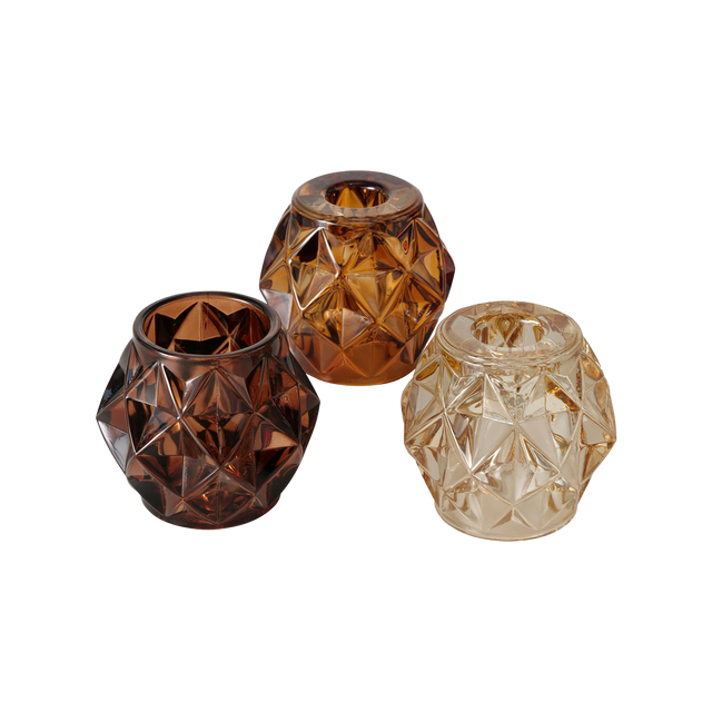 Bougeoir ATRIA coloris brun