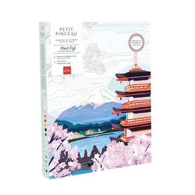 LA PETITE ÉPICERIE Peinture par numéros Mont fuji Multicolore