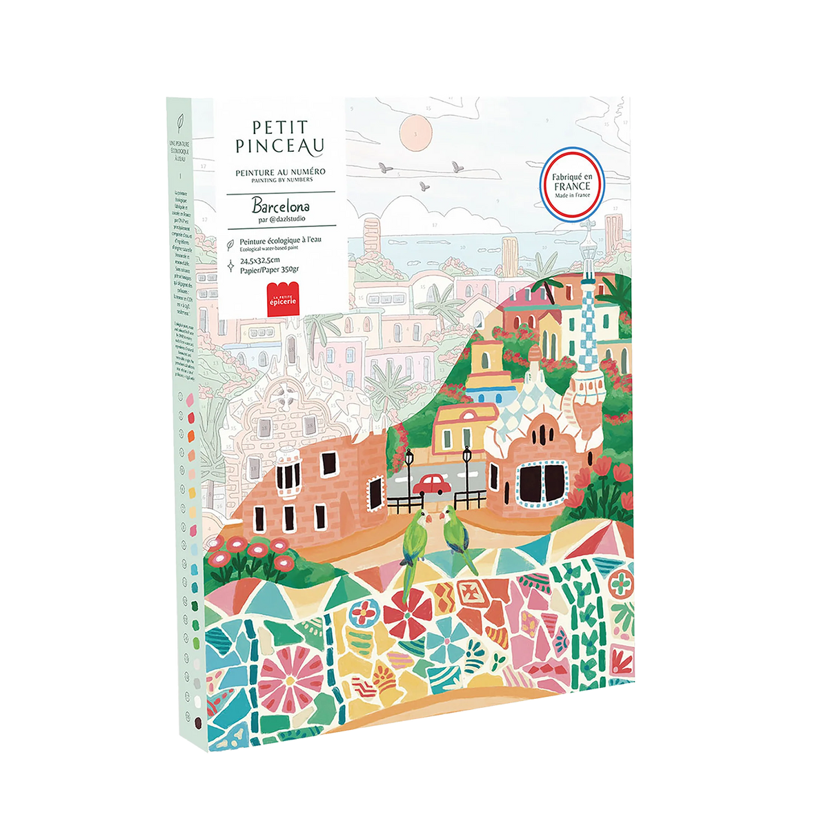 LA PETITE ÉPICERIE Peinture par numéros Barcelona Multicolore