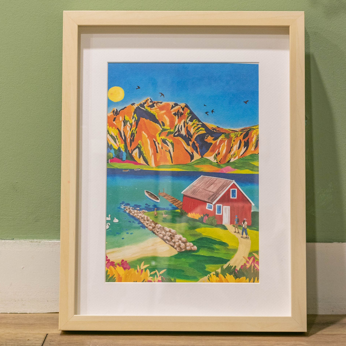 LA PETITE ÉPICERIE Peinture par numéros Norvège Multicolore