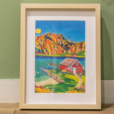 LA PETITE ÉPICERIE Peinture par numéros Norvège Multicolore