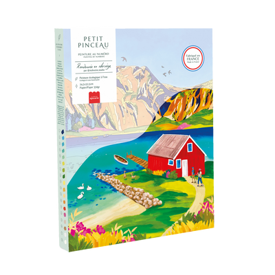LA PETITE ÉPICERIE Peinture par numéros Norvège Multicolore