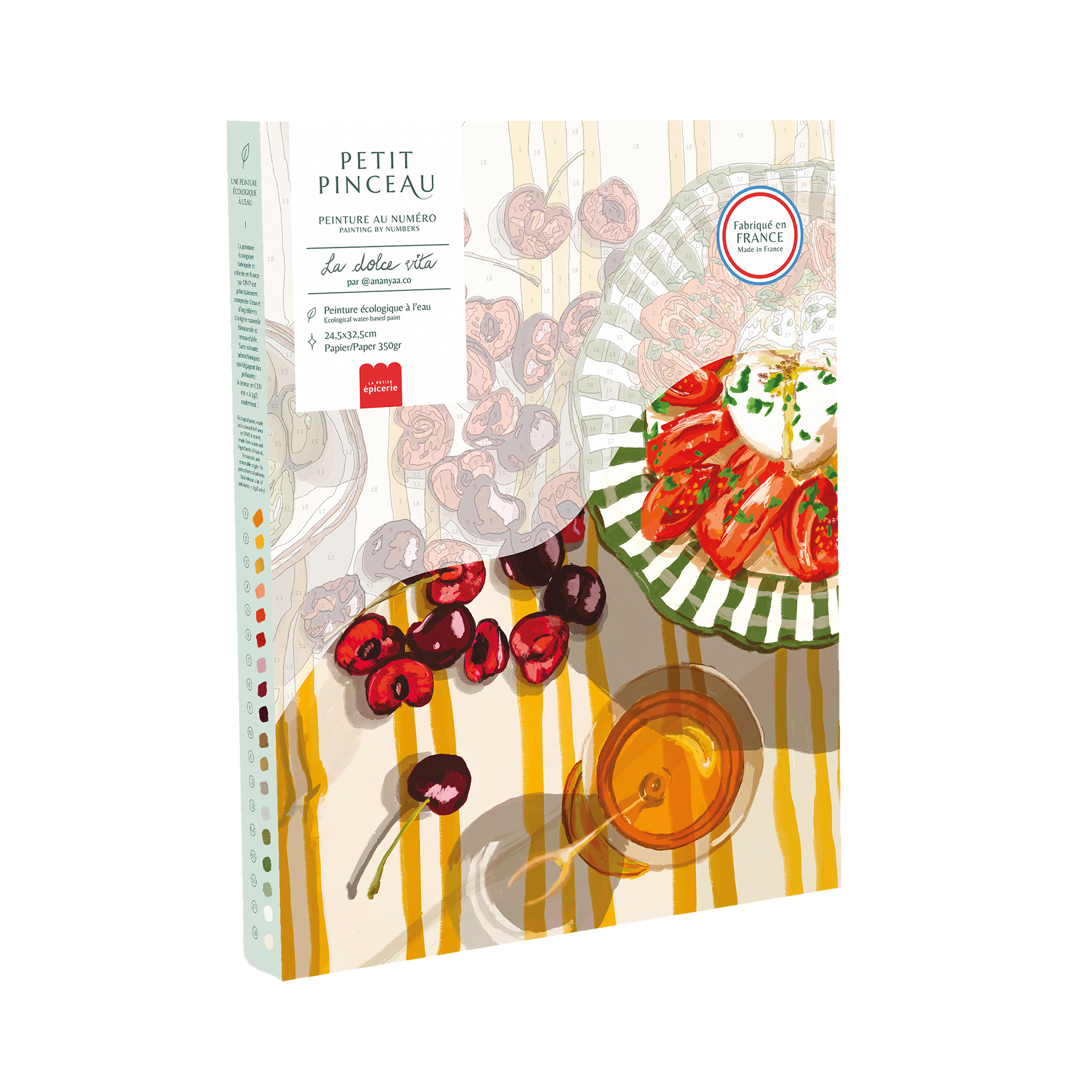 LA PETITE ÉPICERIE Peinture par numéros Dolce vita Multicolore