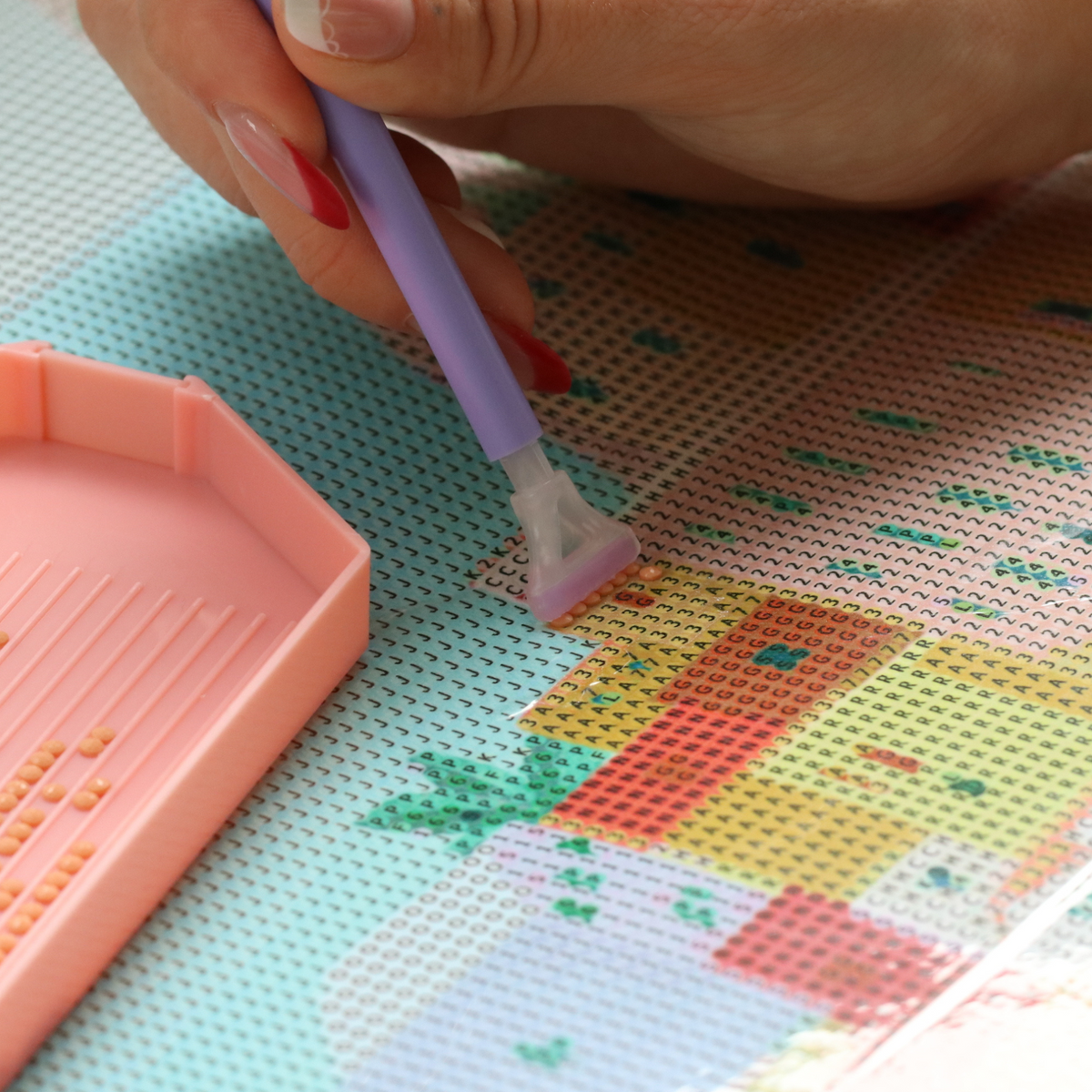 LA PETITE ÉPICERIE Diamond painting Positano Multicolore