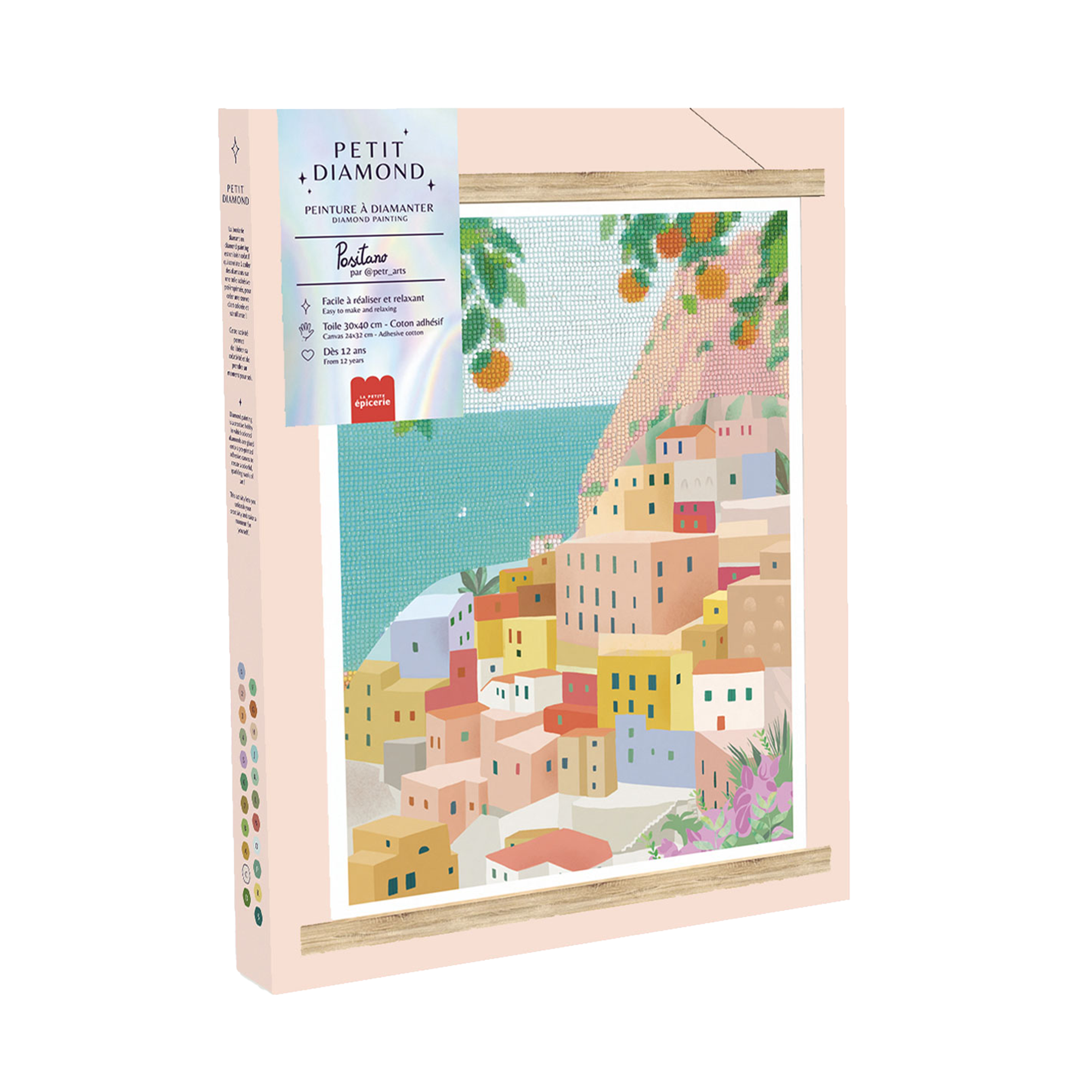LA PETITE ÉPICERIE Diamond painting Positano Multicolore