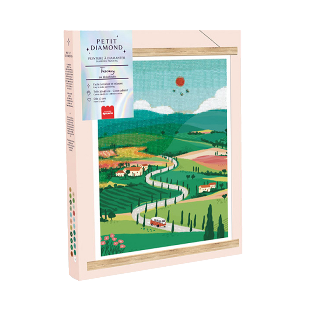 LA PETITE ÉPICERIE Diamond painting Tuscany Multicolore