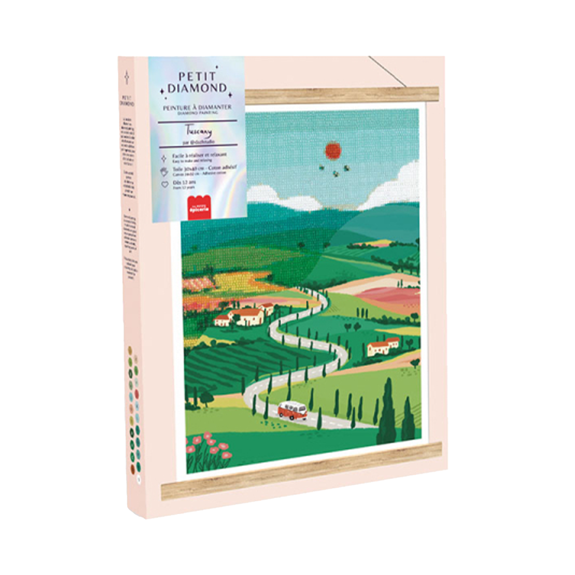 LA PETITE ÉPICERIE Diamond painting Tuscany Multicolore