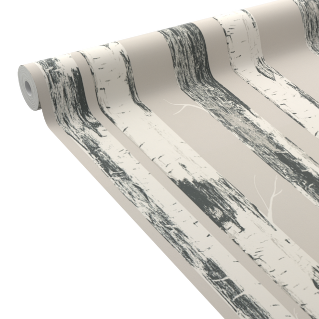 Papier peint intissé BETULA coloris beige clair