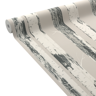 Papier peint intissé Betula Beige clair