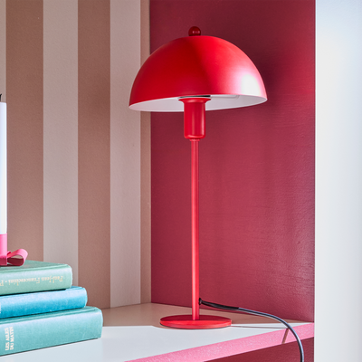 Lampe champignon Petunia Rouge