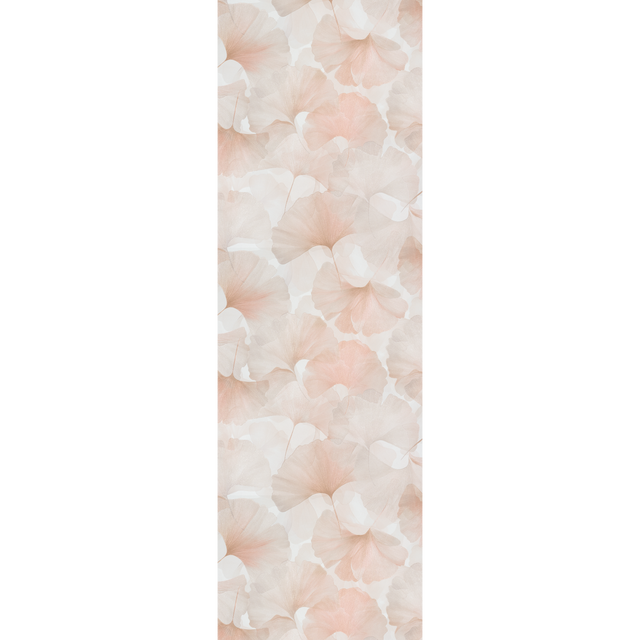 Papier peint intissé BILOBA coloris rose poudré