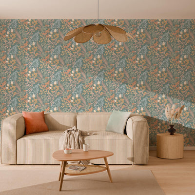 Papier peint intissé Maelie Multicolore