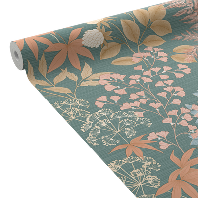 Papier peint intissé Maelie Multicolore