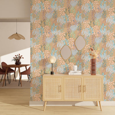 Papier peint intissé Sayana Multicolore