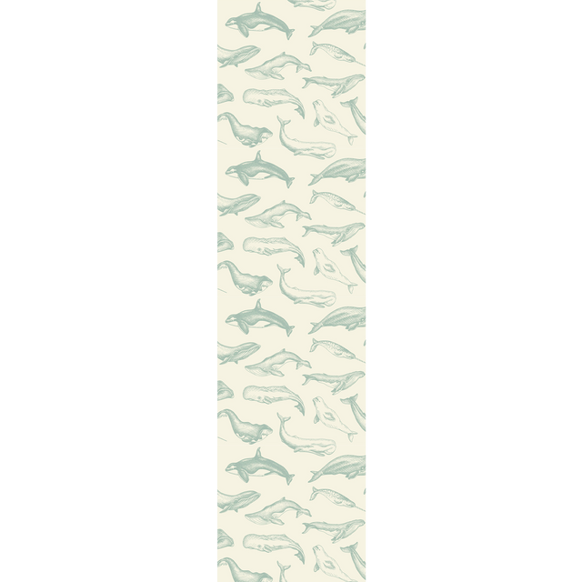 Caselio Papier peint intissé WHALY coloris bleu grisé