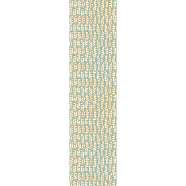 Caselio Papier peint intissé OLÉA vert de gris et doré