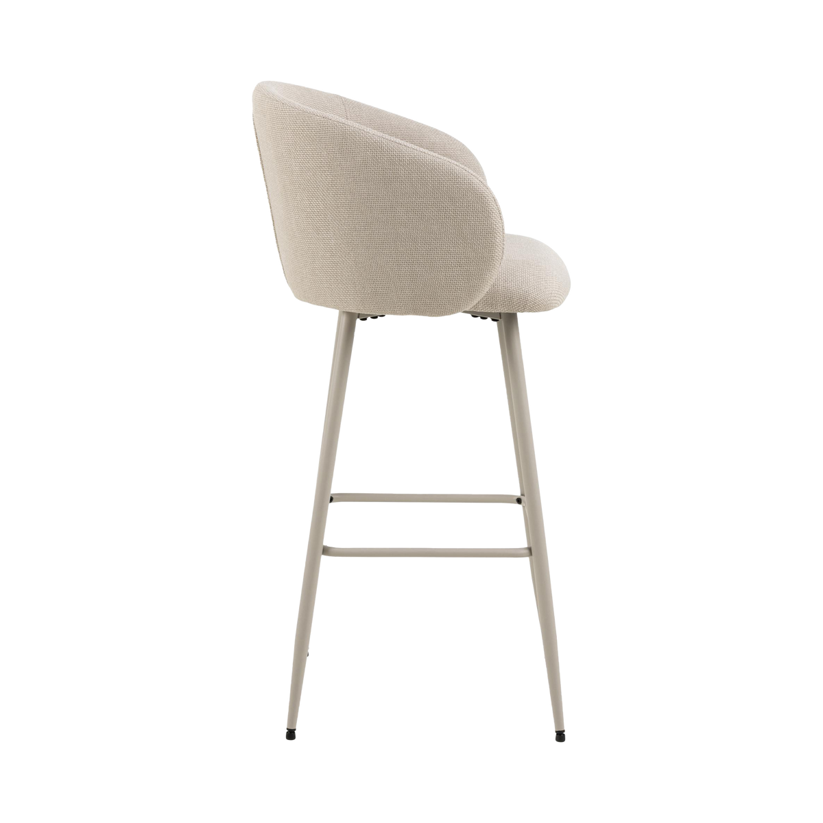Tabouret de bar Eleanor Beige 1 place