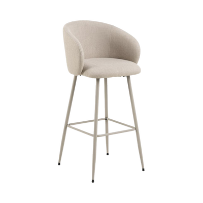 Tabouret de bar Eleanor Beige 1 place