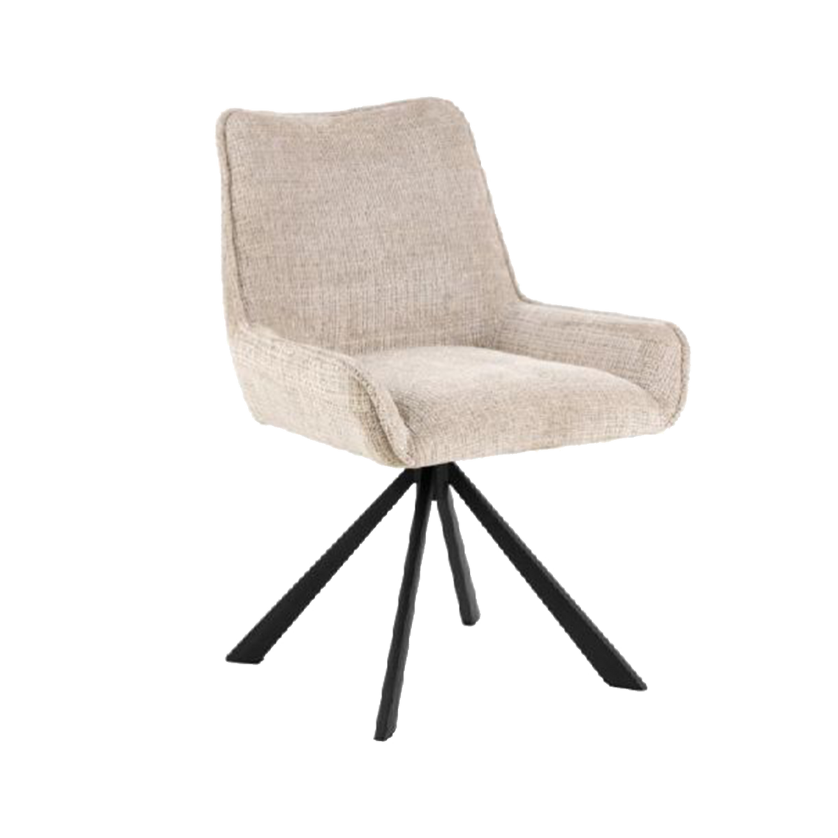 Fauteuil pivotant Murphy Beige 1 place