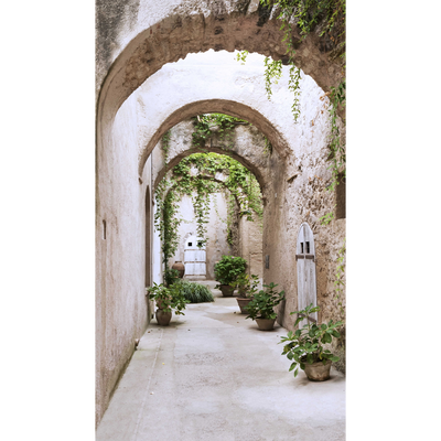 Papier peint panoramique L Ravello Multicolore Satiné