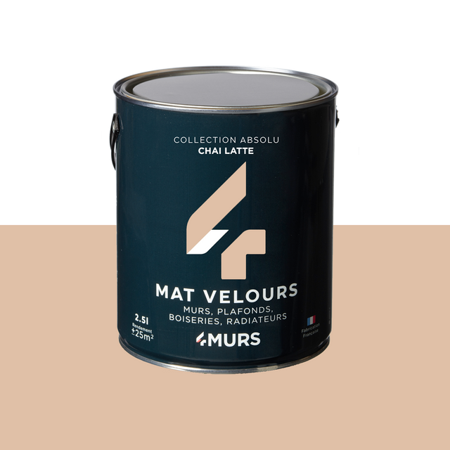 Absolu Peinture Peinture CHAI LATTE Mat 2,5 L