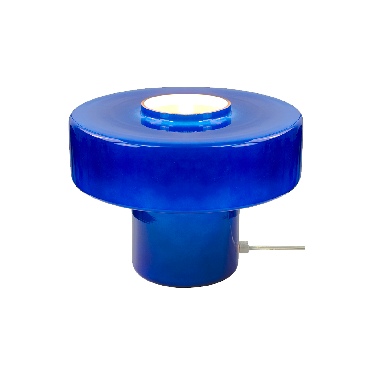 Lampe à poser Foza Bleu