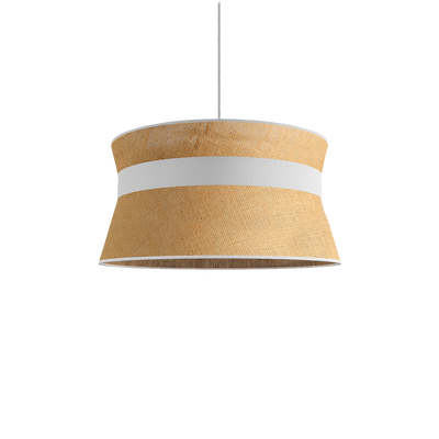 Suspension Santiago Beige, blanc