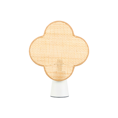 OSTARIA Lampe à poser Faustine Blanc, beige