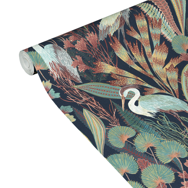 Papier peint intissé HÉRIA coloris multicolore