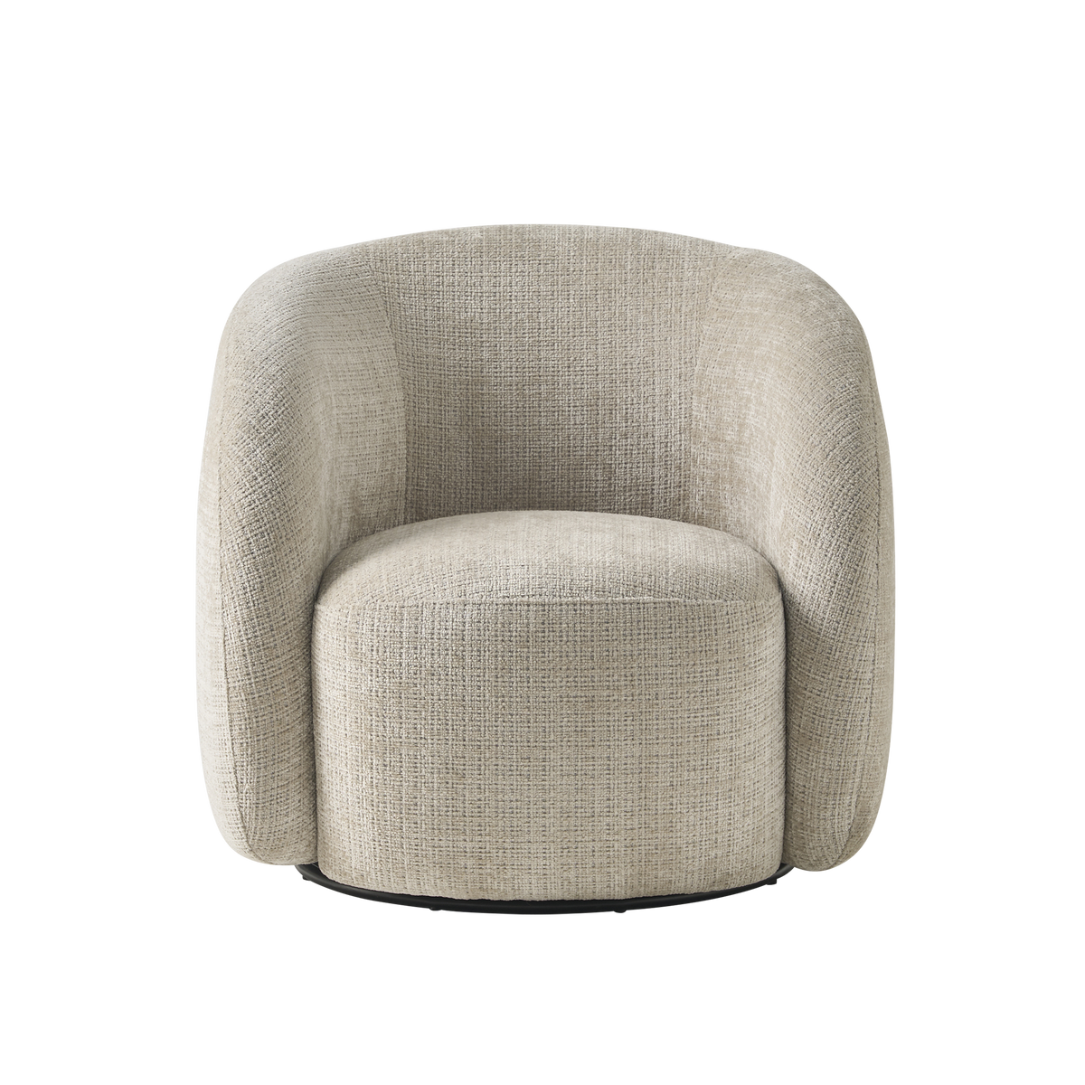 Fauteuil pivotant Arlo Beige 1 place