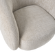 Fauteuil pivotant Arlo Beige 1 place