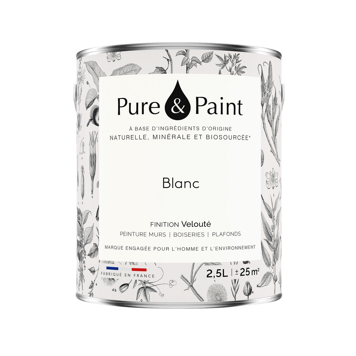 PURE AND PAINT Peinture Pure and paint Blanc Mat