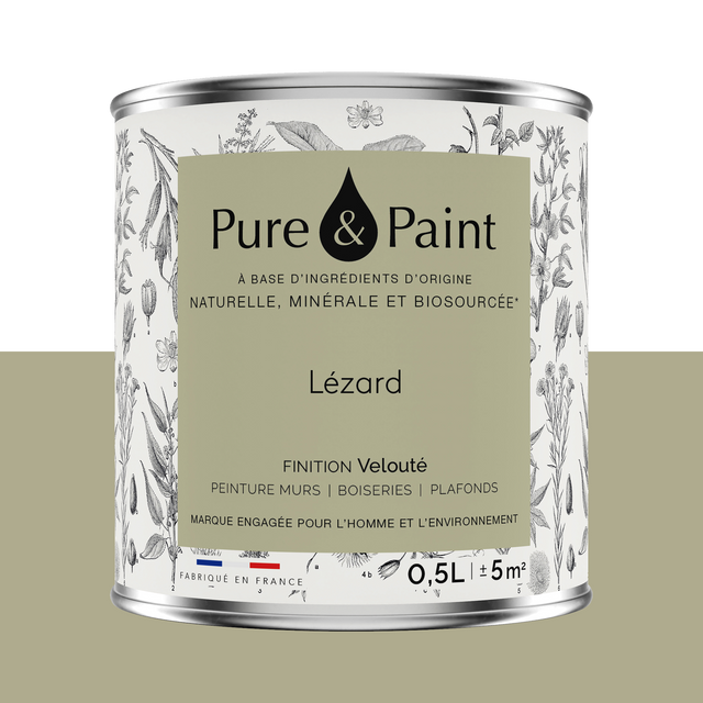 Pure and Paint Peinture Peinture LÉZARD 0,5 L