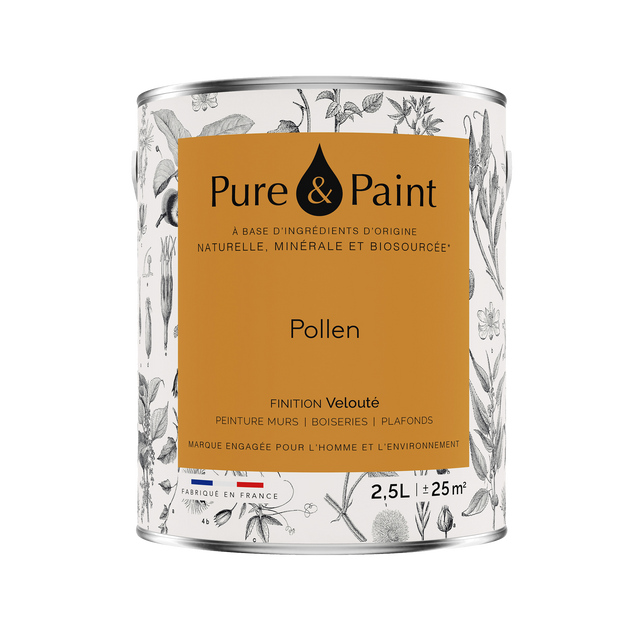 Pure and Paint Peinture Peinture pollen 2,5 L