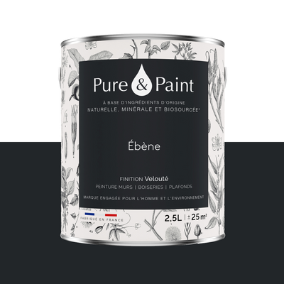 PURE AND PAINT Peinture Pure and paint Ebène Mat
