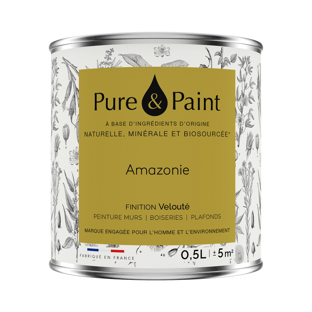 Pure and Paint Peinture Peinture Amazonie 0,5 L