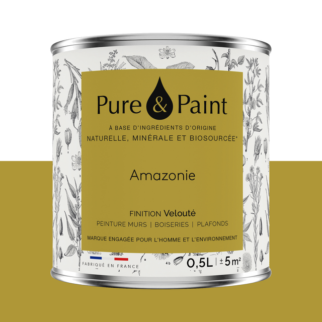 Pure and Paint Peinture Peinture Amazonie 0,5 L