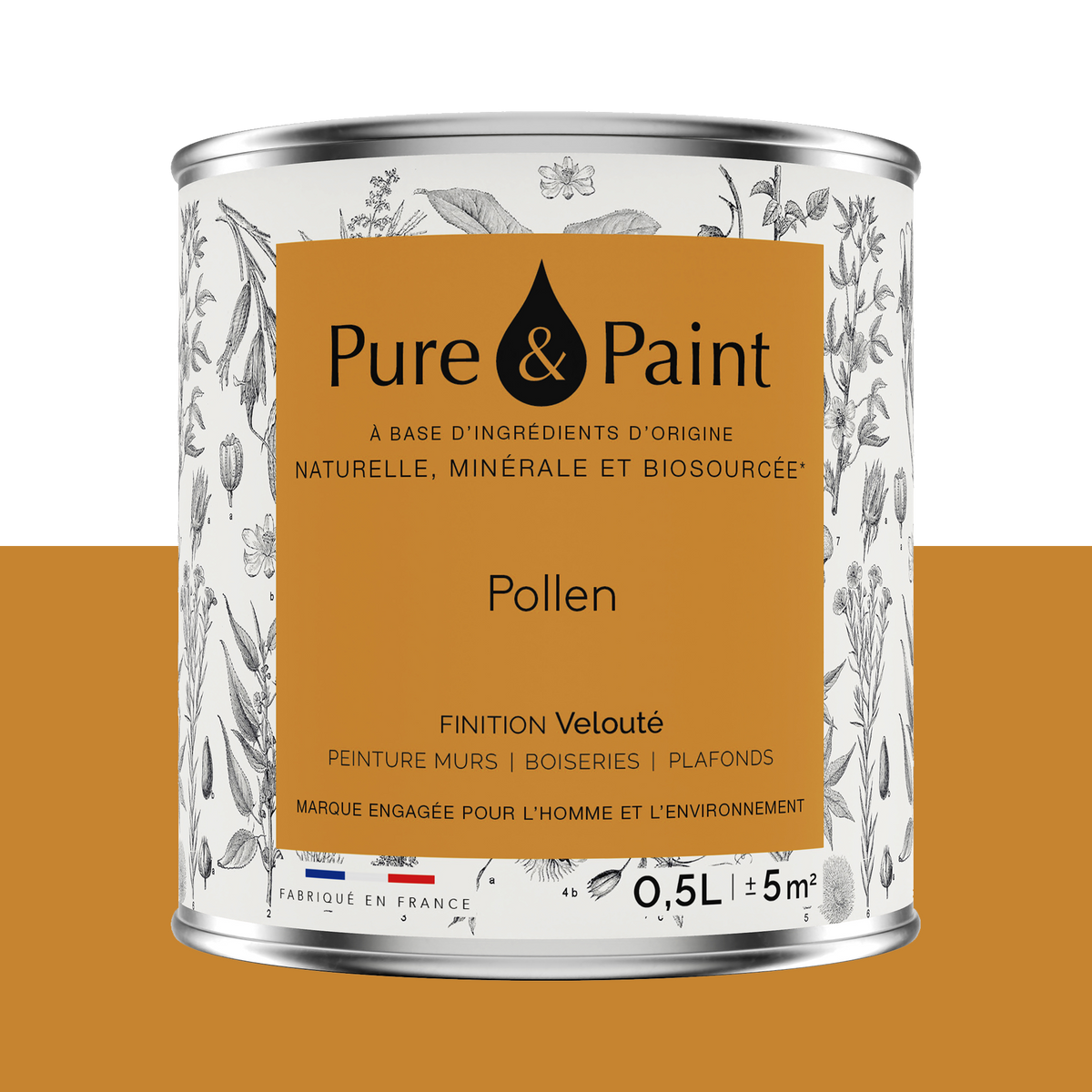 PURE AND PAINT Peinture Pure and paint Pollen Mat