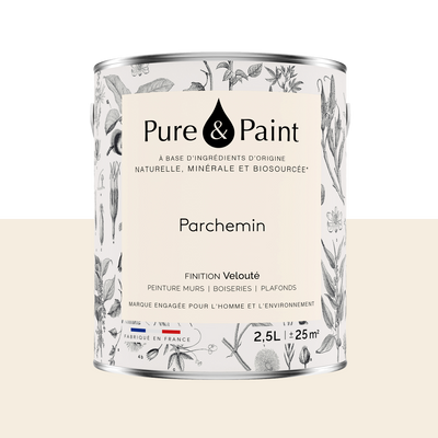 PURE AND PAINT Peinture Pure and paint Parchemin Mat