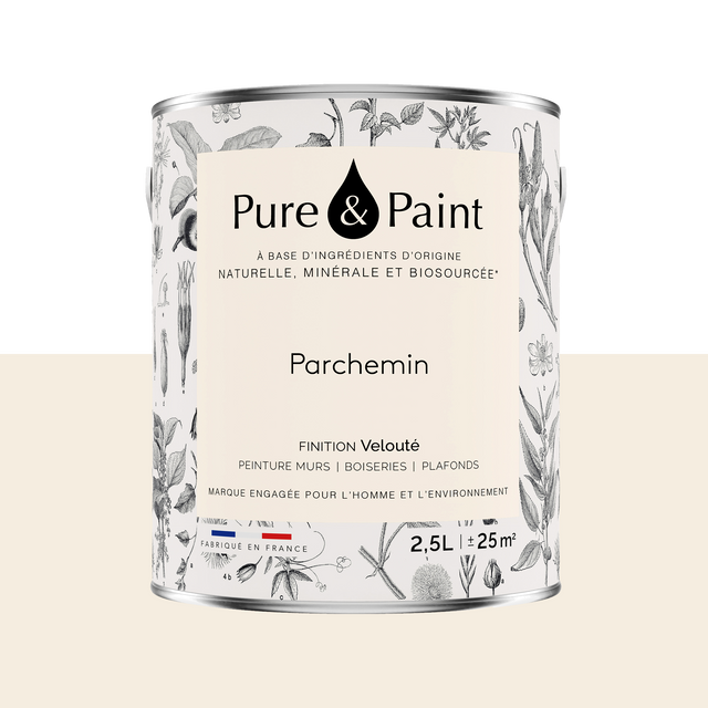Pure and Paint Peinture Peinture Parchemin
