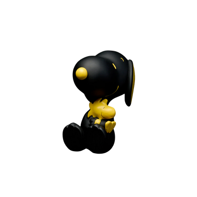 Figurine Snoopy woodstock black Noir