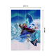 Papier peint panoramique L La reine des neiges Multicolore Mat